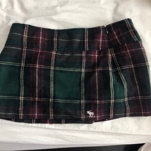 Flannel skirt